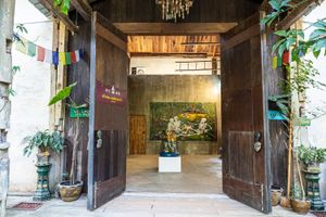 Exhibition view: Sriwan Janehattakarnkit, Sridonmoon Art Space, Thailand Biennale, Chiang Rai 2023: _The Open World_ (9 December 2023–30 April 2024). Courtesy Thailand Biennale Chiang Rai 2023\. Photo: Wanchai Phutthawarin.